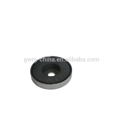 thread neodymium( NdFeB) pot magnet